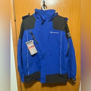 2 pcs Blue EV400 Jacket with Black Accents